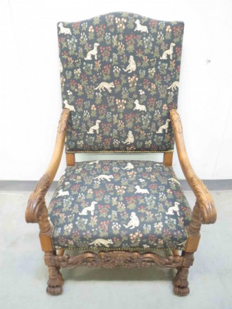 2072 - Kreslo  barokni styl novy caloun  - 5 900 kc